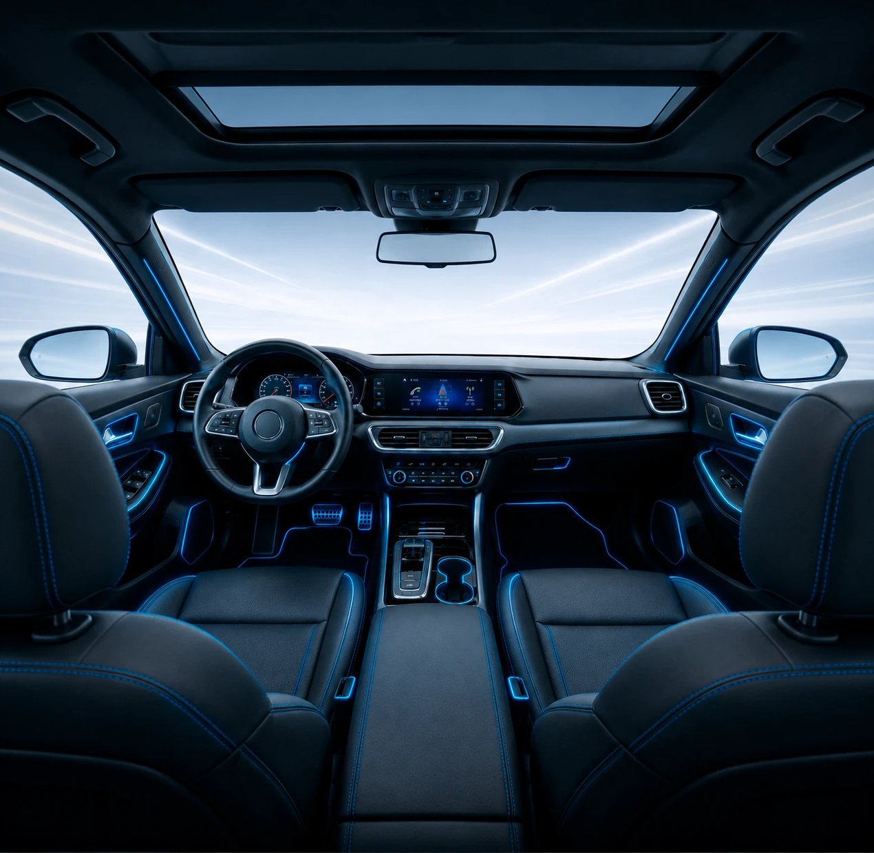 IE Interior Automotive Neon